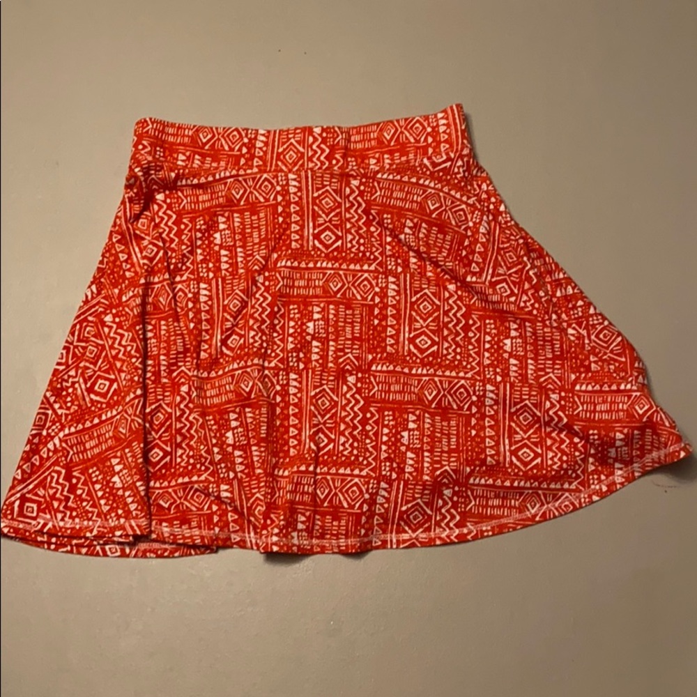 Tribal patterned skirt